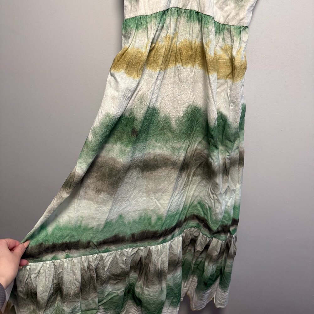Green Ombre Maxi Dress O/S - Picture 4 of 7